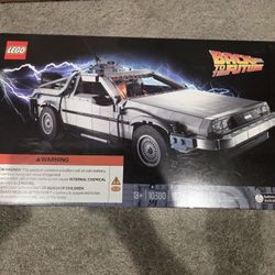 Back To The Future Delorean Lego Set
