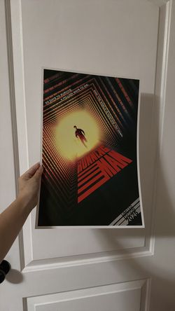 Running man poster