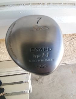 GOLF FAIRWAY WOOD SEIKO S-YARD TYPE F-1 SENFINA LADIES #7 7W LOFT-22 L-FLEX