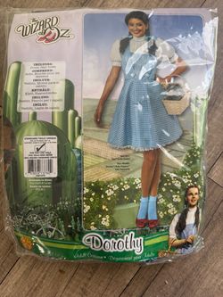 Wizard of Oz Dorothy Adult Costume + Baby Lion