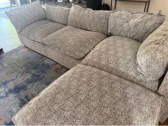 Modular Sofa and Ottoman