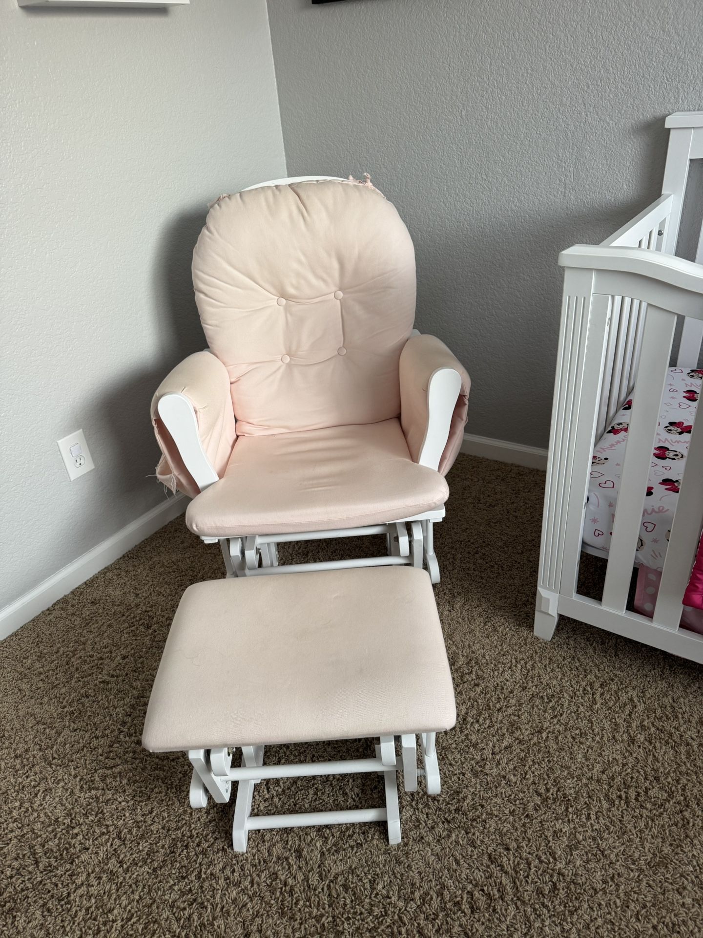 Pink Rocking Chair