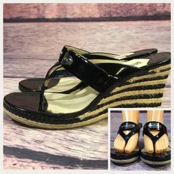 Michael Kors wedge heels 7.5