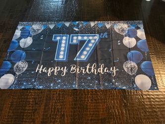 Happy birthday 17 poster