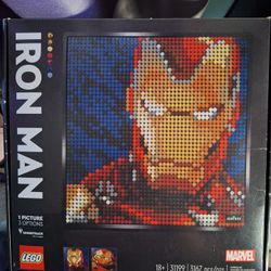 LEGO Art: IRON MAN (31199) Mosaic Wall Art