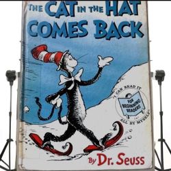 Signed Hardcover Book 1st Print 1st Edition Dr. Seuss THE CAT IN THE HAT COMES BACK! With DJ Classic Collectible Excellent Condition 