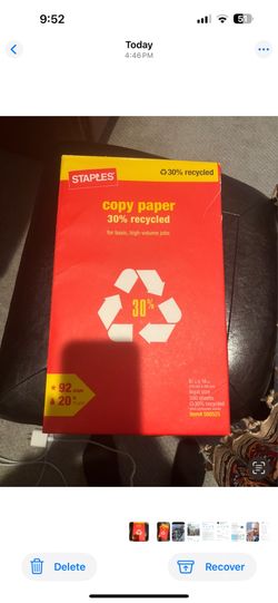 2 packs of printer papers
