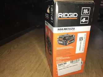 RIDGID 18V MAX Output 4.0Ah Lithium Battery 🔋