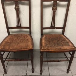 2  Old Chairs