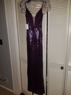 Night dress B Darlin Dark Purple dress new
