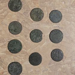 Genuine Ancient Roman Bronze Coins 200 AD