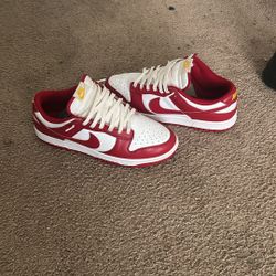 Nike Dunk Low Retro BTTYS ( White & Red/Yellow)