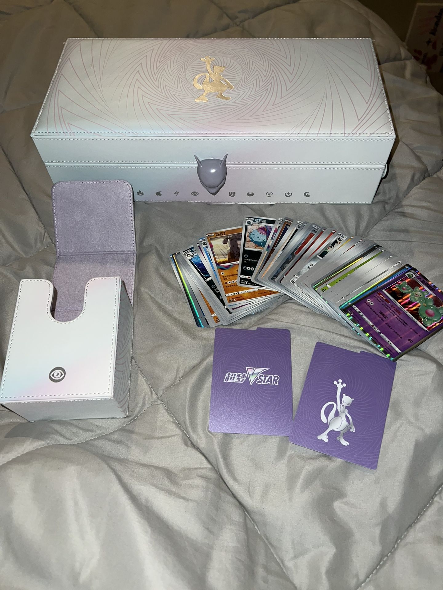 Mewtwo vstar Box With Chinese Pokemon TCG