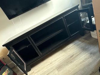 Dark Wood TV Console
