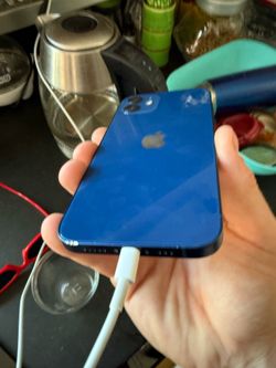 Blue iPhone 12