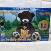 5ft Brown Inflatable Teddy BEAR 