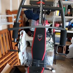 Home Gym With 125 Lb Weight Stack