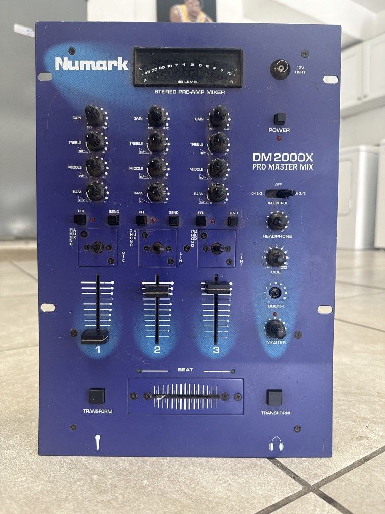 Numark | DM200 X | Pro Master Mix