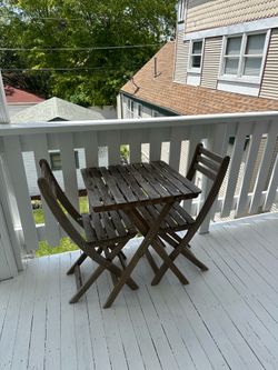 Outdoor table & chairs