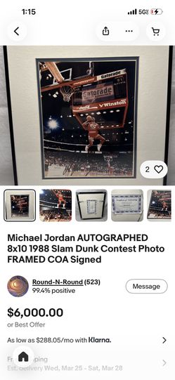 Jordan Autographs