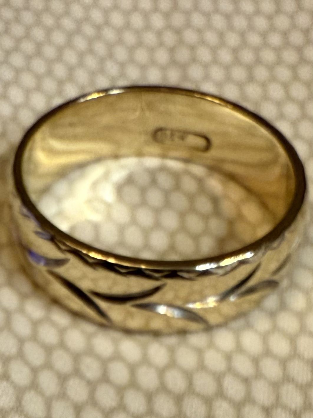 Classic 14k Solid Gold Heavyweight Wedding Band