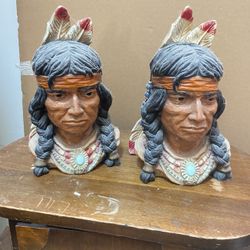 Vintage Native American Chief 