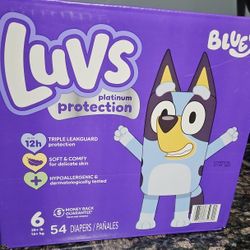 Luvs Diapers Size 6 $16