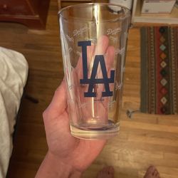 LA Dodgers Pint Glass