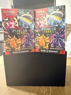 Pokémon Scarlet & Violet Paldean Fates Booster Bundle x2