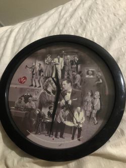 Clásic clock Lucy and Ricky Ricardo