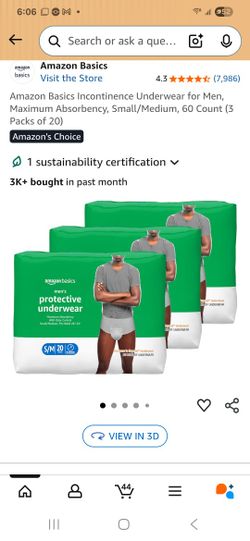 FREE Men's Disposable Underwear S-M