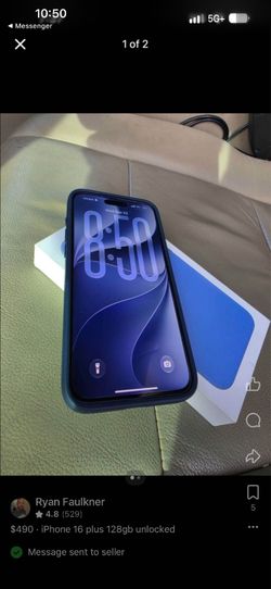 Iphhone 16 plus 128gb