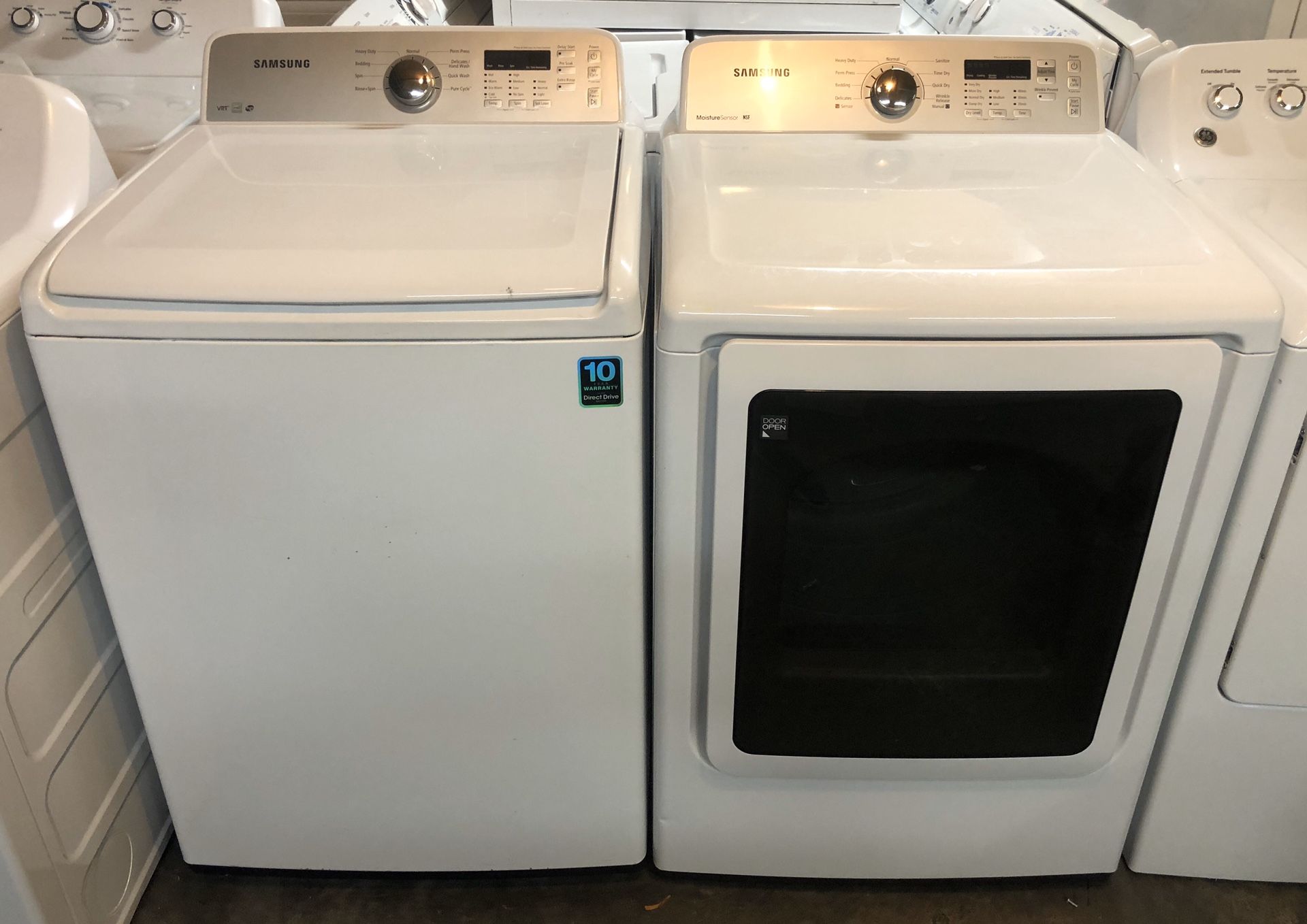 Samsung Washer And Dryer Set