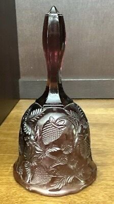 Fenton Glass Amethyst Bell