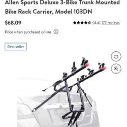 Allen 3 Bike Rack