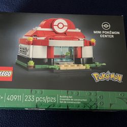 LEGO Mini Pokemon Center