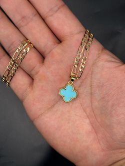 14K Gold plated Van Cleef Necklace