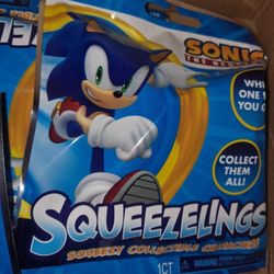 Sonic HedgeHog Sqeezelings 