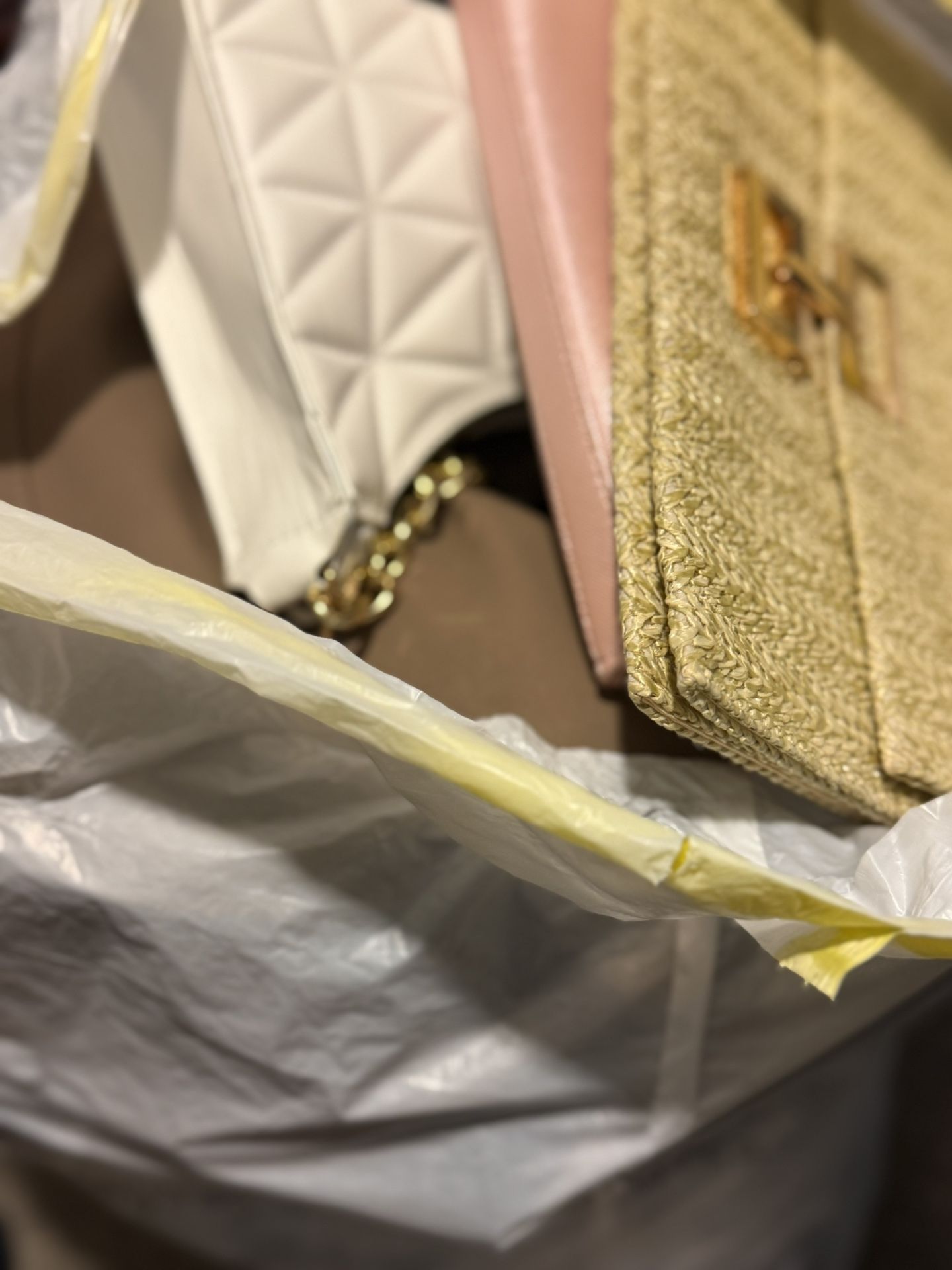 Bundle New Clothes, Used Bags, & New Sandals