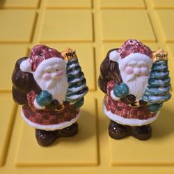 Vintage Salt & Pepper Shaker - Santa