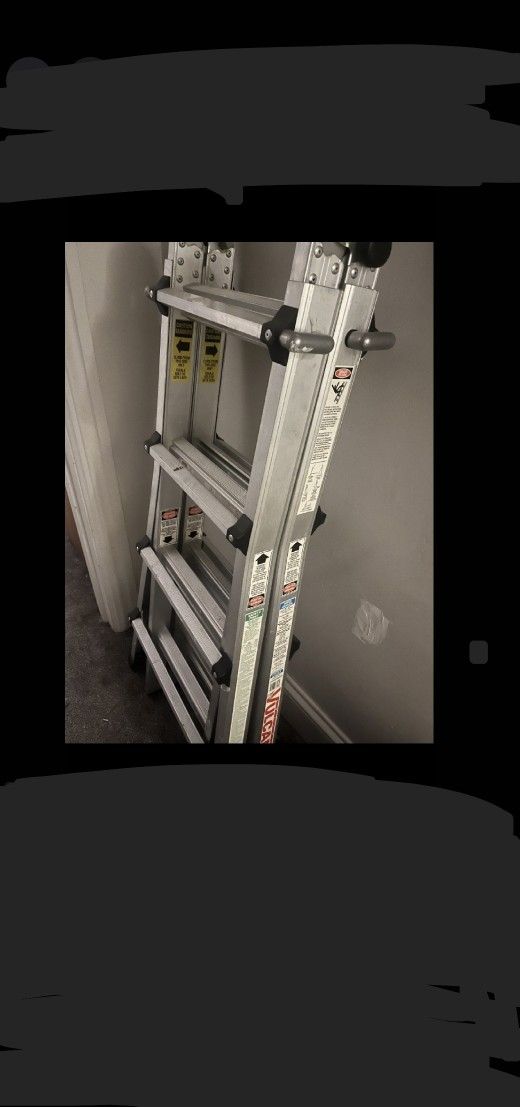 21' Reach Combination Ladder 17' 