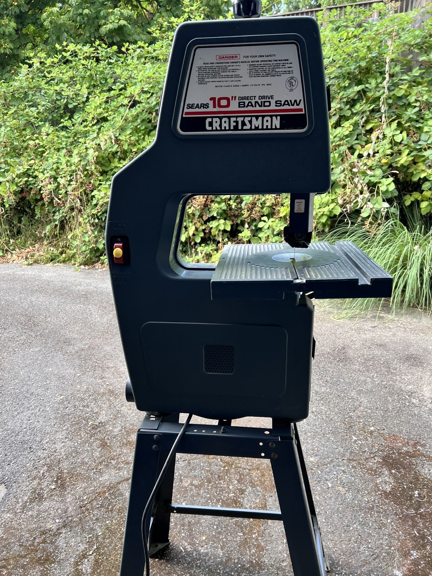 Craftsman  10” Bandsaw 