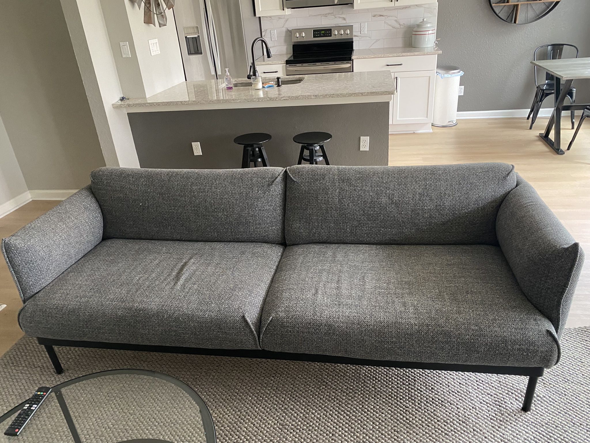 IKEA APPLARYD Grey Couch Sofa