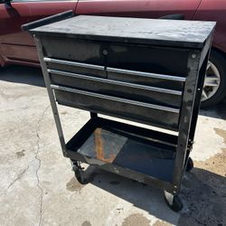 Tool Box On Wheels. 4 Drawers
