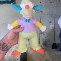 Vintage 1990’s 14in. Simpson Plushie 