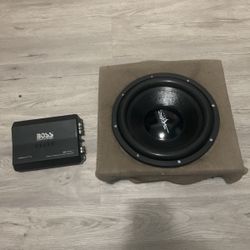 12 inch Sub with Amp