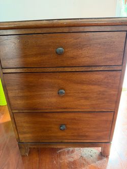 Ethan Allen Solid-Wood 3-Drawer Cabinet / Chest