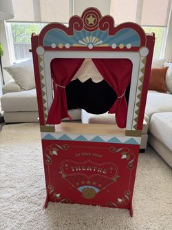 Wooden Kids Puppet Show Booth
