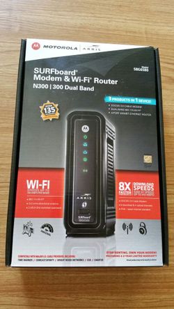 Modem and wifi router