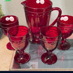 Jarra Y Vasos De Princess House